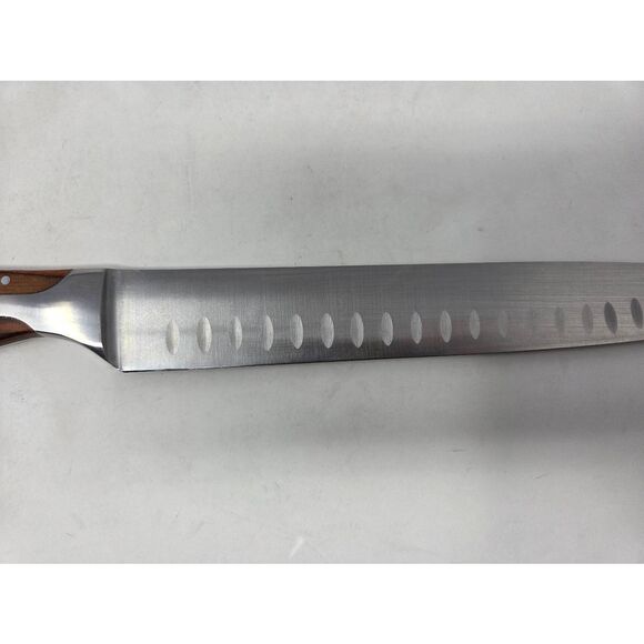 GUNTER WILHELM EXECUTIVE CHEF SERIES CARVING SANTOKU KNIFE 440C GERMAN STEEL 10" - Picture 6 of 7